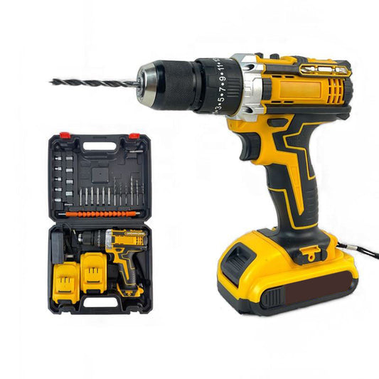 Electric portable variable speed manual screwdriver 21v Rechargeable brushless cordless percussion drill Electric drill