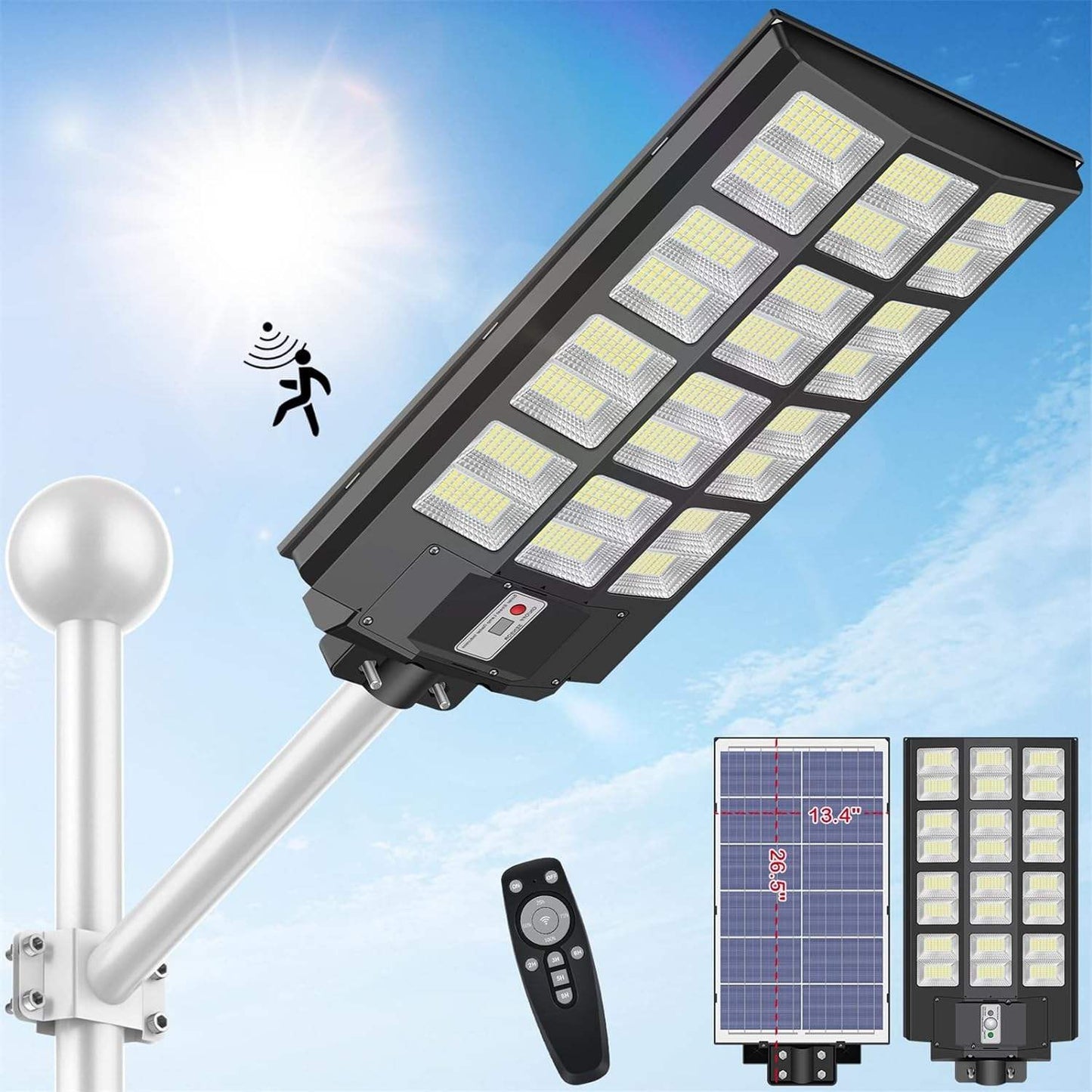 18led light source solar lamp