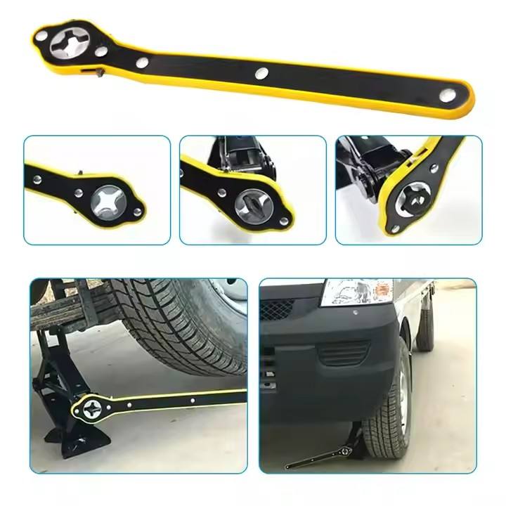 Car jack wrench