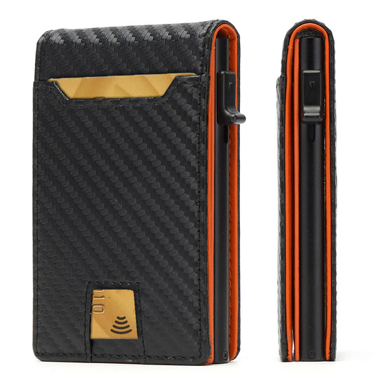 Rf block anti-magnetic card bag Multi-function card bag magic card bag