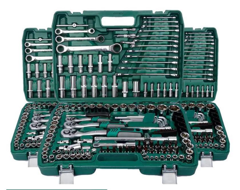 Multifunctional socket wrench 121-piece set combination sleeve ratchet wrench car repair hardware tools auto repair tool box set